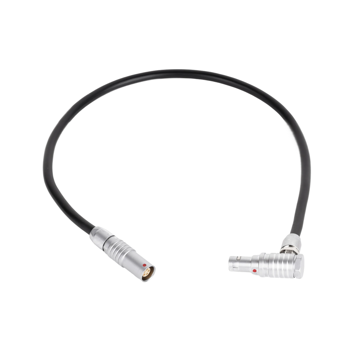 Wooden Camera Timecode In/Out Cable for RED® V-Raptor®, KOMODO®, KOMODO-X® (12", Outward Right Angle)