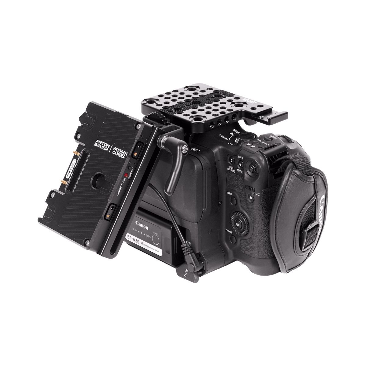 Wooden Camera Battery Slide Pro (Canon EOS C70/C80)
