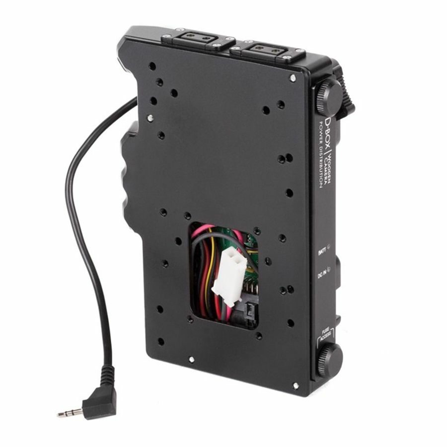 D-Box Battery Bracket Canon (C700) - Gold Mount - back