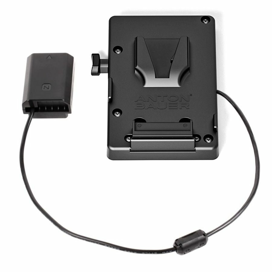 Anton Bauer V-Mount Battery Bracket Sony A9 A7rIII Faux Battery - side