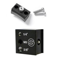Accessory Mount with 1/4in, M8, 3/8in Tap Holes