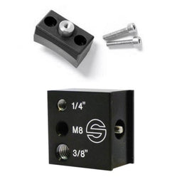 Accessory Mount with 1/4in, M8, 3/8in Tap Holes