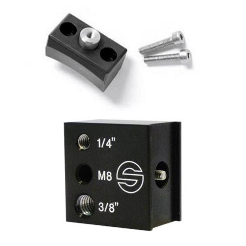 Accessory Mount with 1/4in, M8, 3/8in Tap Holes