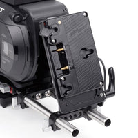 Anton Bauer Gold Mount Battery Bracket Sony (FS7, FS5) & Panasonic (EVA1) - back
