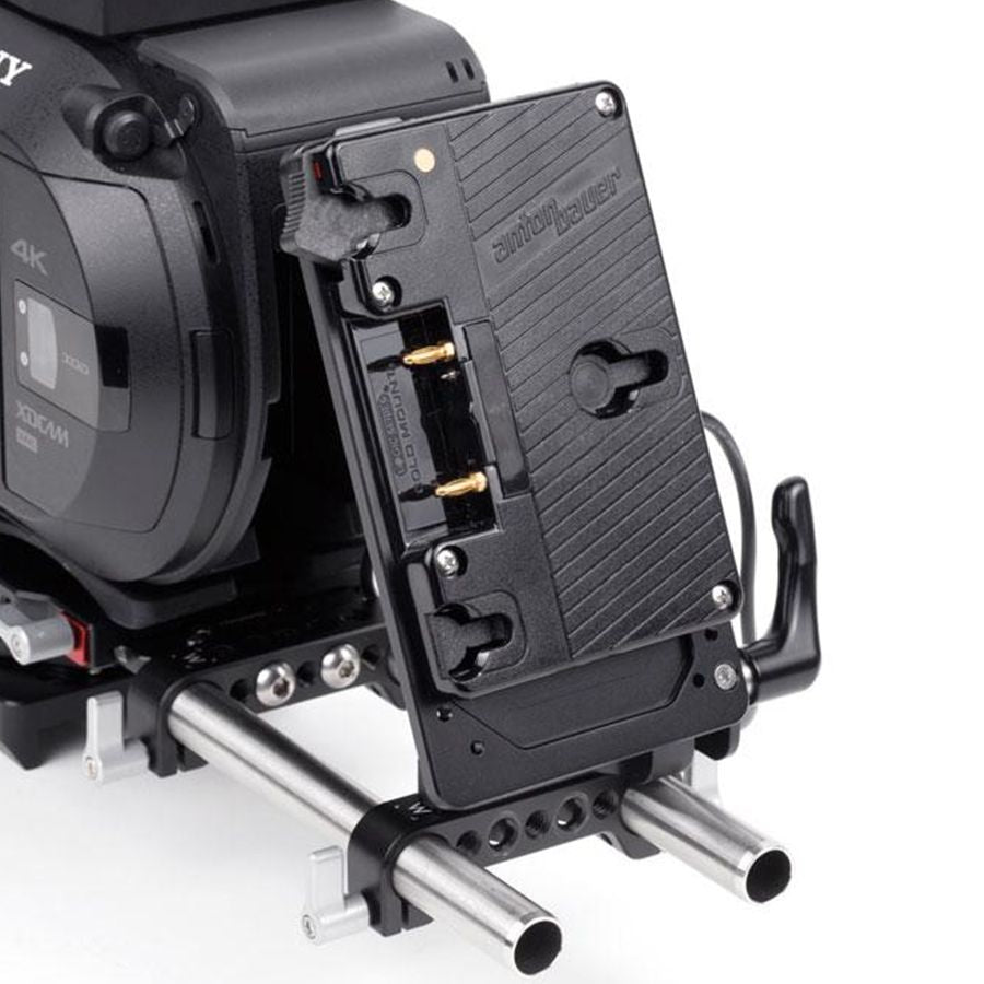 Anton Bauer Gold Mount Battery Bracket Sony (FS7, FS5) & Panasonic (EVA1) - back