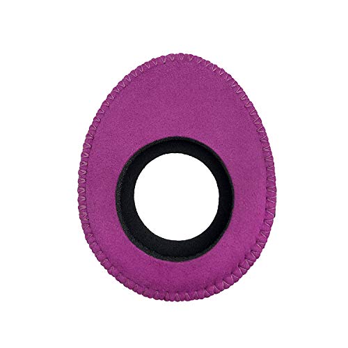 OpenMoon oval microfiber eye cushion in purple