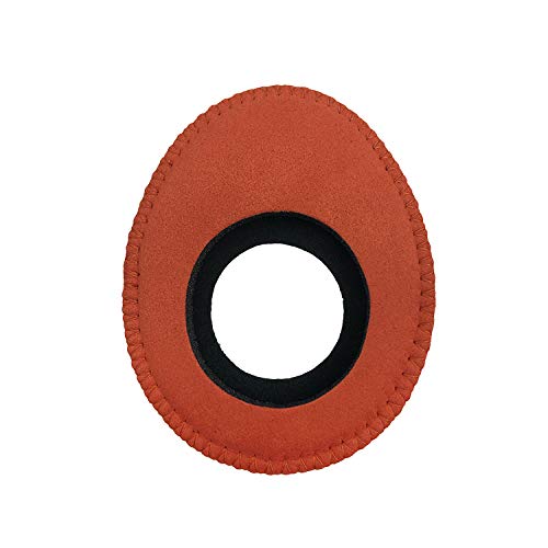 OpenMoon oval microfiber eye cushion in orange