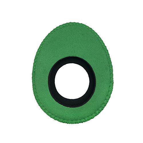 OpenMoon oval microfiber eye cushion in green
