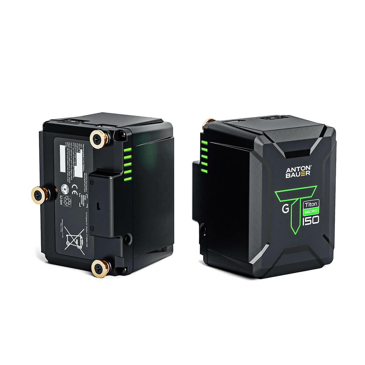 Titon Micro 150 Gold Mount - side by side