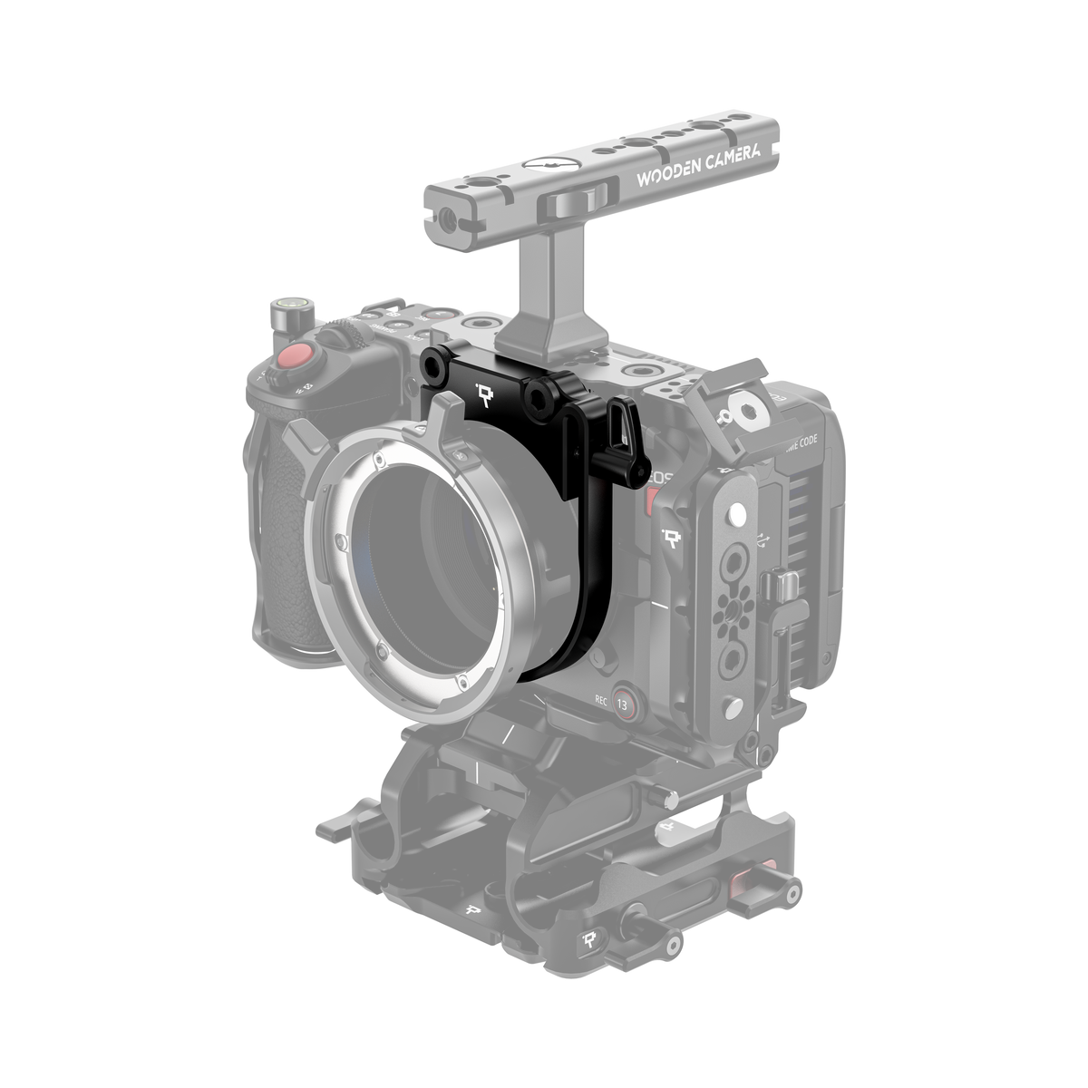 Wooden Camera PL Lens Adapter Support for Canon EOS C50