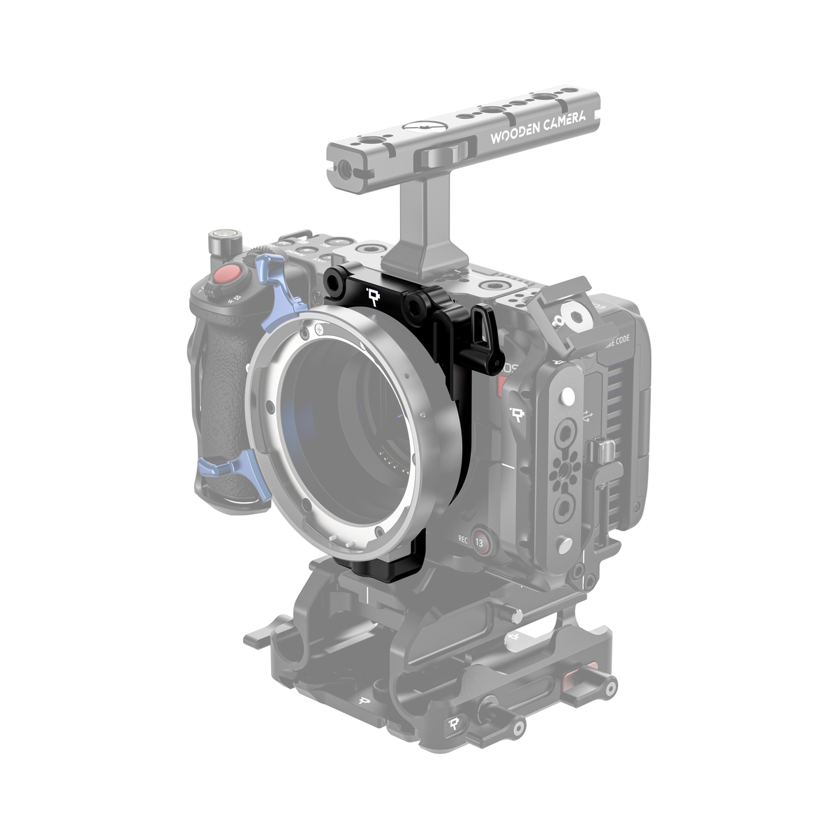 Wooden Camera LPL Lens Adapter Support for Canon EOS C50