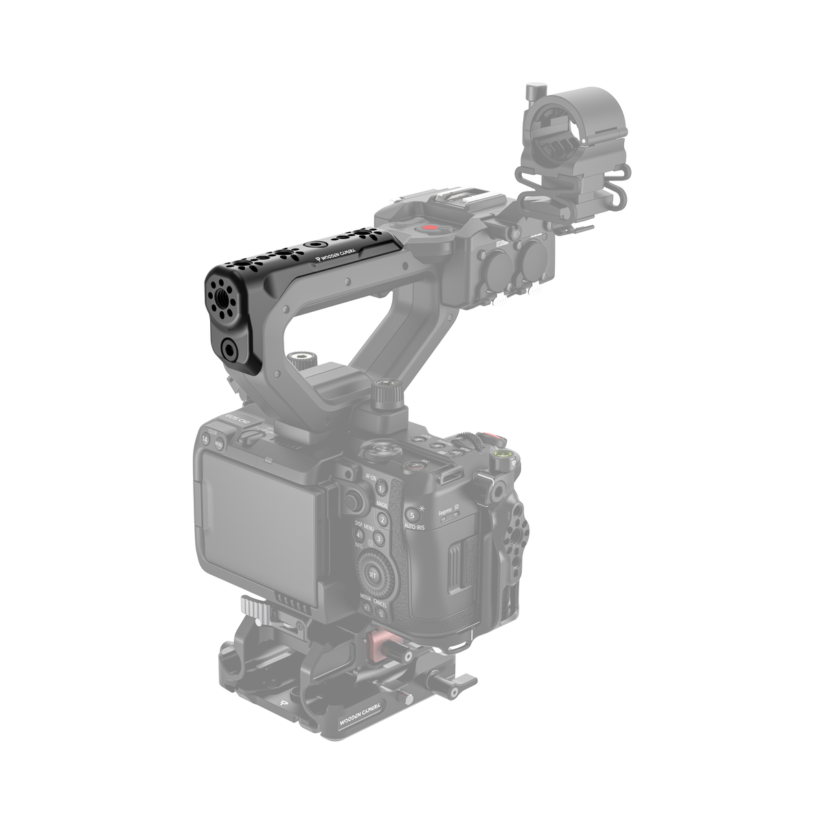 Wooden Camera Carry Handle Bracket for Canon EOS C50