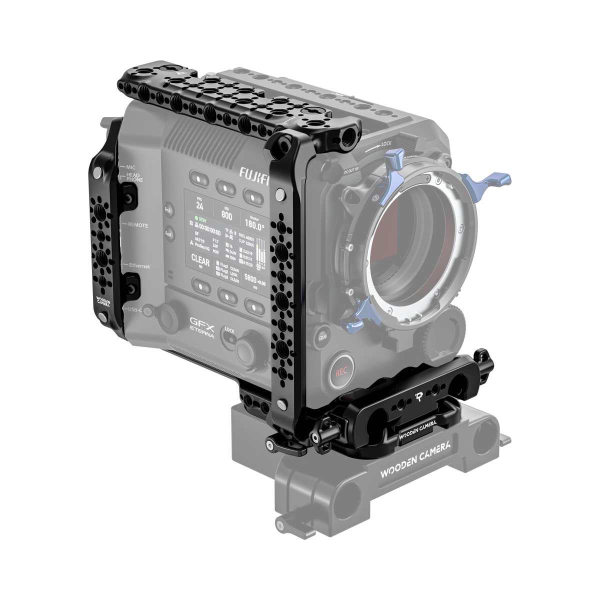 Wooden Camera Core Accessory System for FUJIFILM GFX ETERNA 55