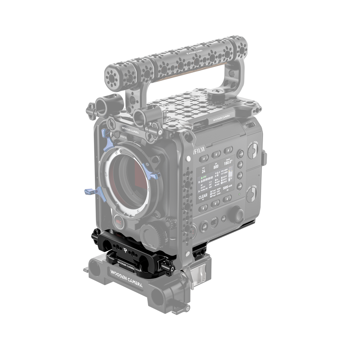 Wooden Camera Base Plate System for FUJIFILM GFX ETERNA 55