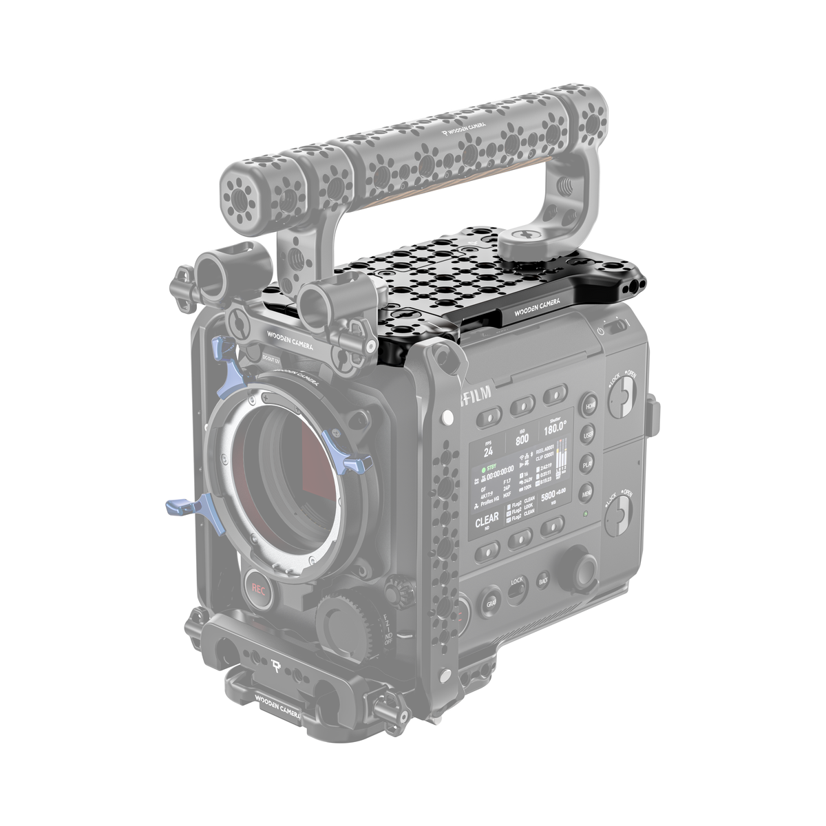 Wooden Camera Blackmagic Pocket Cinema Camera 6K G2 / 6K Pro Unified Accessory Kit (Pro, V-Mount)