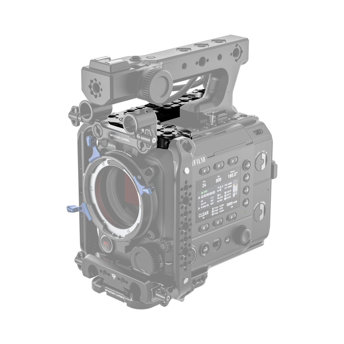 Wooden Camera Blackmagic Pocket Cinema Camera 6K G2 / 6K Pro Unified Accessory Kit (Pro, V-Mount)