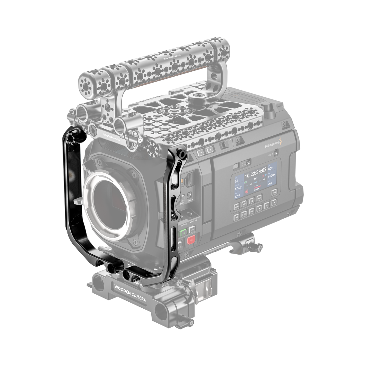 Wooden Camera Side Rail Kit for Blackmagic URSA Cine 12K/ 17K