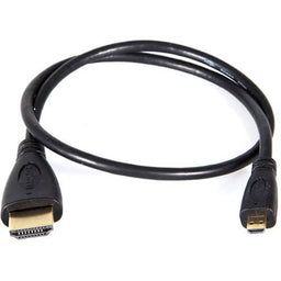 Teradek Full HDMI (Type A) to Mini-HDMI (Type C) Cable, 12in
