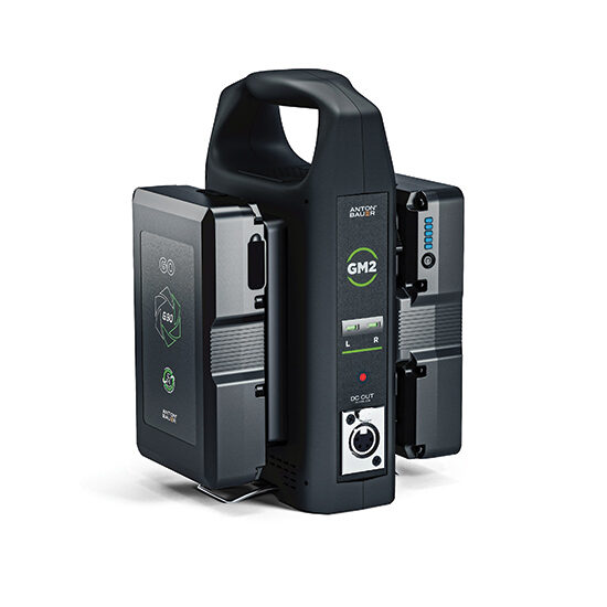 Anton/Bauer GM2 Charger - with GO batteries