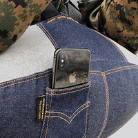 OpenMoon Camera D Bag supporting a camera operator's arm