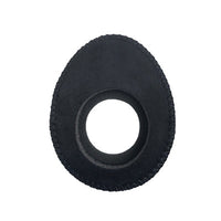 OpenMoon oval microfiber eye cushion in black