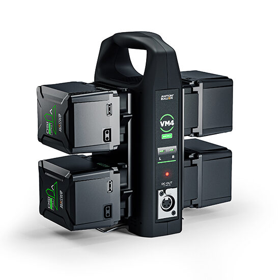 VM4 4-Position Micro Battery Charger - with batteries