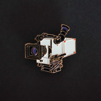 70MM Camera Enamel Pin front