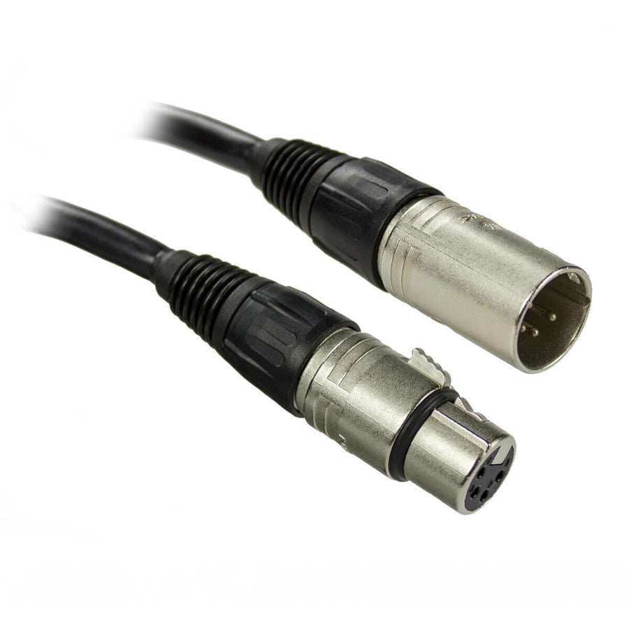 Anton Bauer XLR-4 4-Pin XLR-M to XLR-F Power Cable (10')
