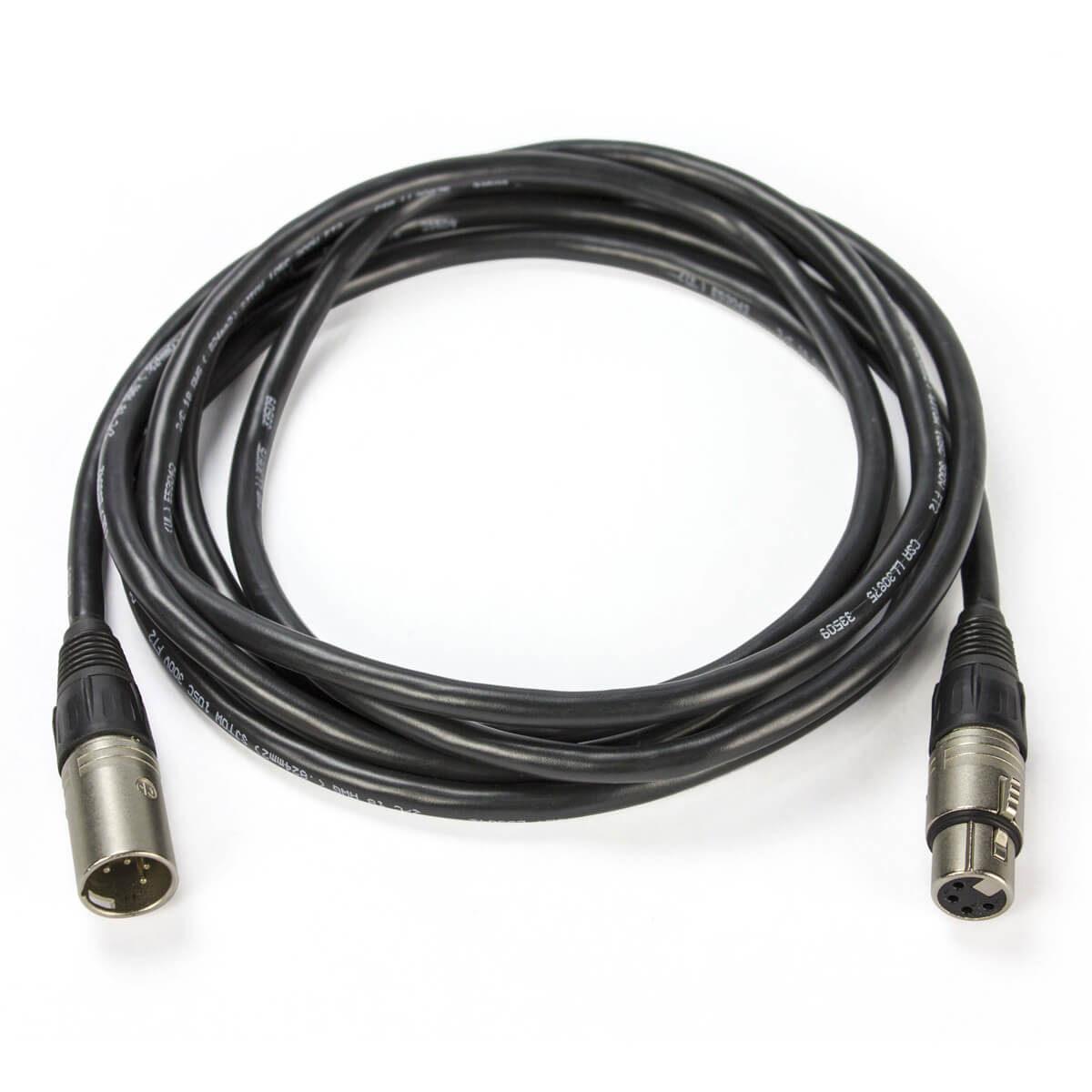 Anton Bauer XLR-4 4-Pin XLR-M to XLR-F Power Cable - connector detail