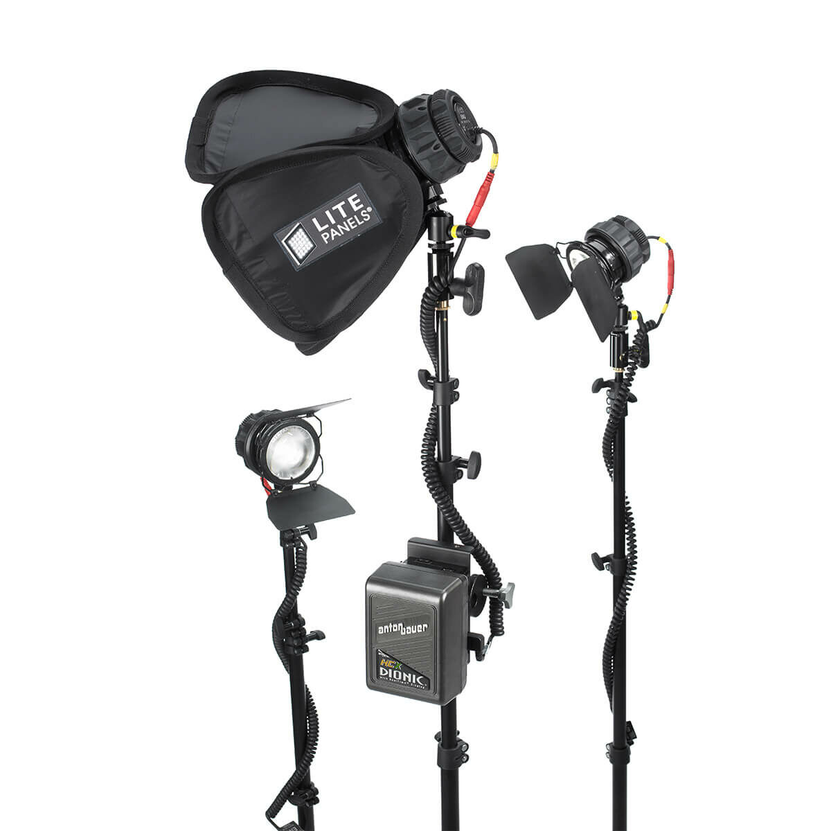 QRC-LG Gold Mount with clamp - back view