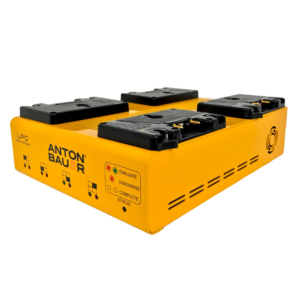 LPD Quad Gold Mount Discharger - alt angle