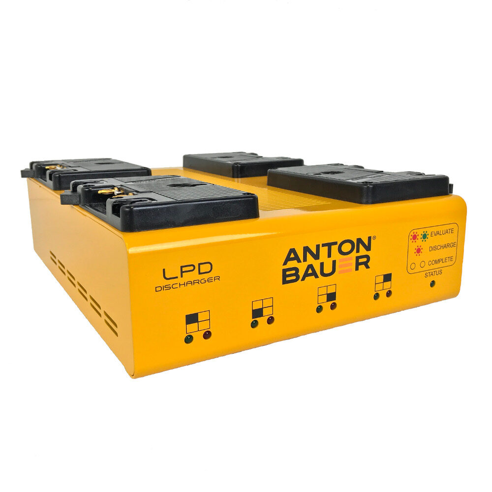 LPD Quad Gold Mount Discharger - 3/4 front