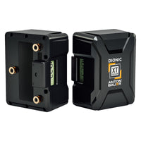 Anton Bauer Dionic XT 150 Gold Mount Battery - side by side