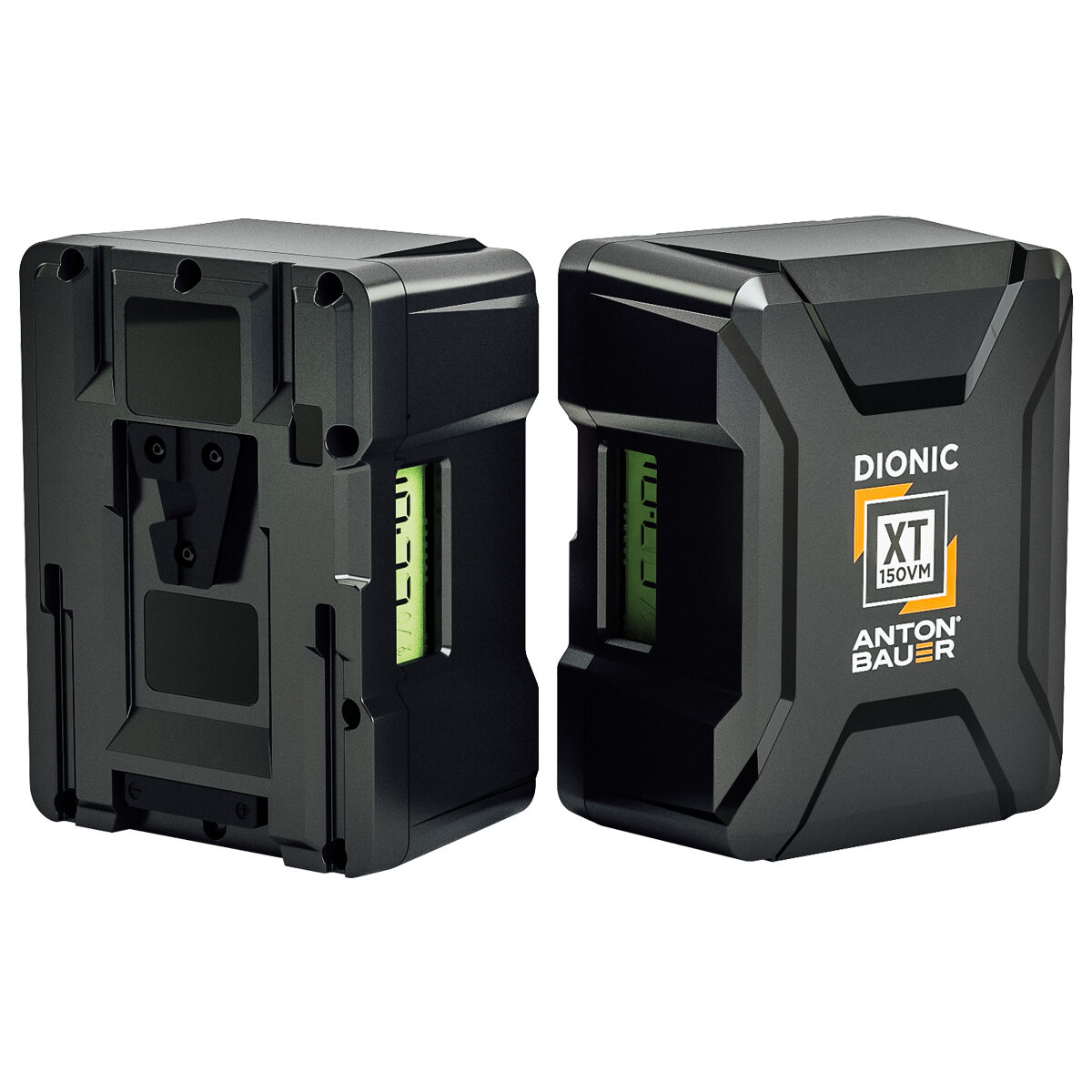 Anton Bauer Dionic XT 150 V-Mount Battery - side by side