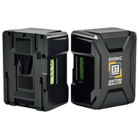 Anton Bauer Dionic XT 150 V-Mount Battery - side by side