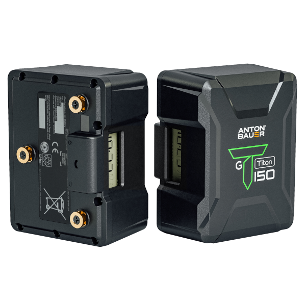 Anton Bauer Titon 150 Gold Mount Battery - side by side