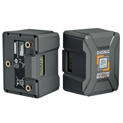 Anton Bauer Dionic 26V 240 Battery - LCD screen
