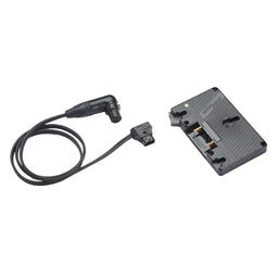 Litepanels A/B Gold Mount Battery Bracket with P-Tap to 3-pin XLR cable