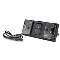 Litepanels Gemini Dual Battery Bracket - Gold Mount with XLR Cable