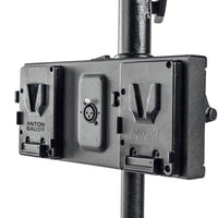Litepanels Gemini Dual Battery Bracket - V Mount with XLR Cable
