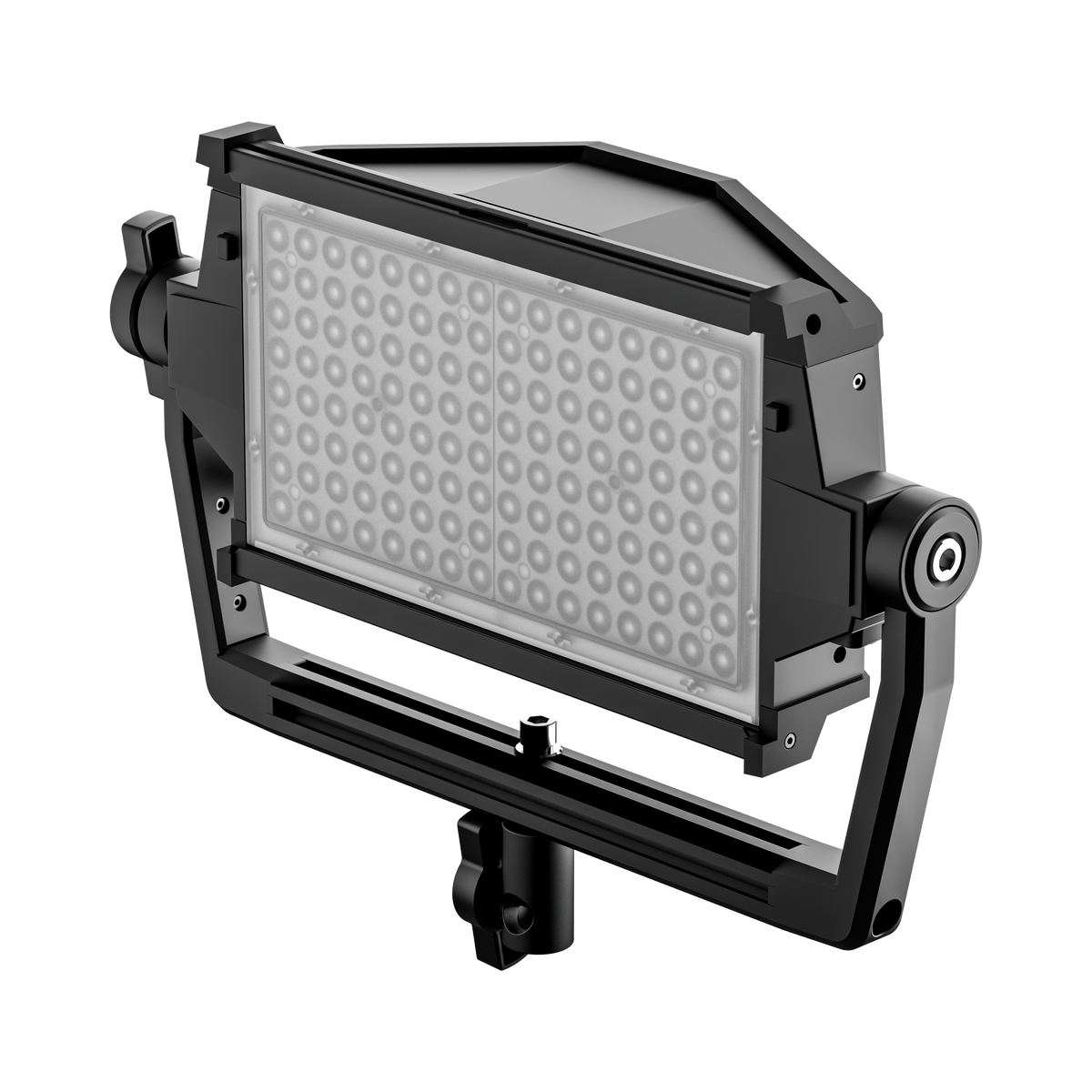 Litepanels Astra IP Half bi-colour LED panel, front three quarters