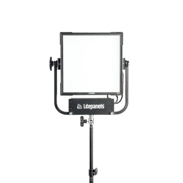 Litepanels Gemini 1x1 Soft RGBWW LED Panel (Pole-Operated Yoke, EU Power Cable)