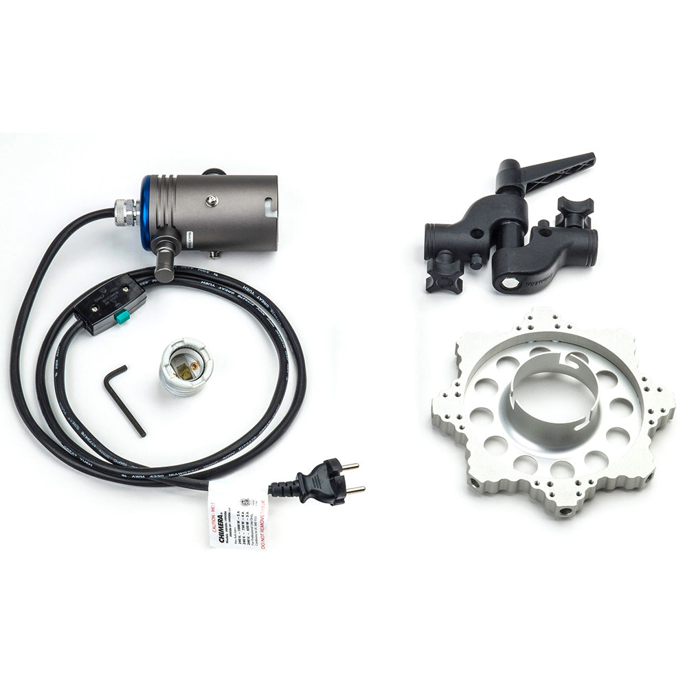 Chimera TRIOLET EURO OP      (INCLUDES MOGUL SOCKET, MEDIUM BASE REDUCER, OCTAPLUS RING AND EURO CORD)