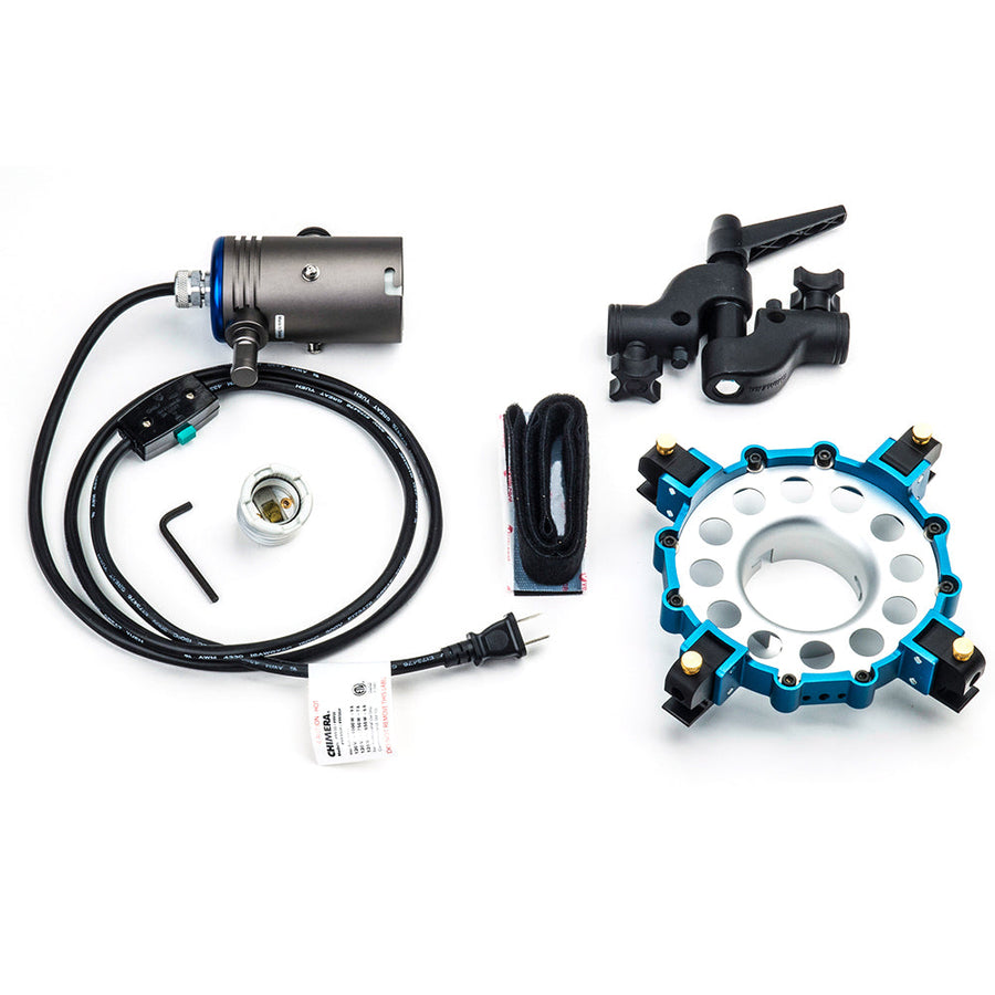 Chimera TRIOLET EURO      (INCLUDES MOGUL SOCKET, MEDIUM BASE REDUCER, QUICK RELEASE RING AND EURO CORD)