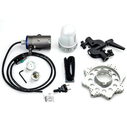 Chimera TRIOLET 2-PIN EURO      (INCLUDES MOGUL SOCKET, MEDIUM BASE REDUCER, 2-PIN ADAPTER, PROTECTIVE GLASS DOME, QUICK RELEASE RING AND EURO CORD)