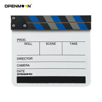 OpenMoon clapperboard slate with metadata tags in blue (TPB04-E)