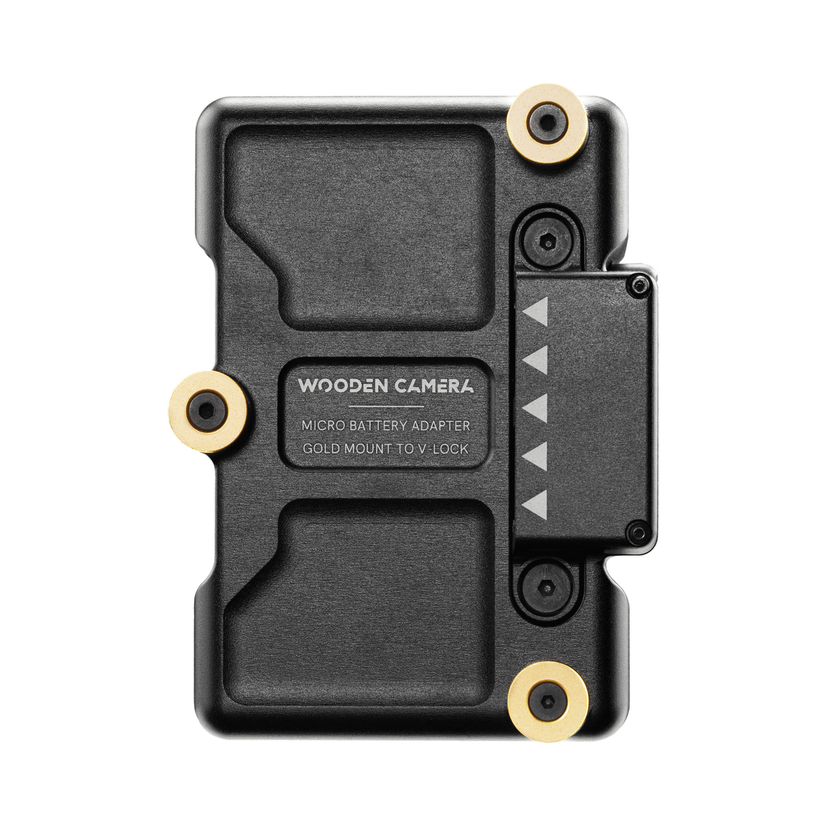 Wooden Camera Micro Battery Plate Adapter Gold Mount to V-Mount