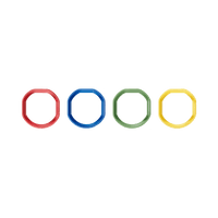 Wooden Camera Ultra Handle Color Rings Pack (6x Red, 6x Blue, 6x Green, 6x Yellow)