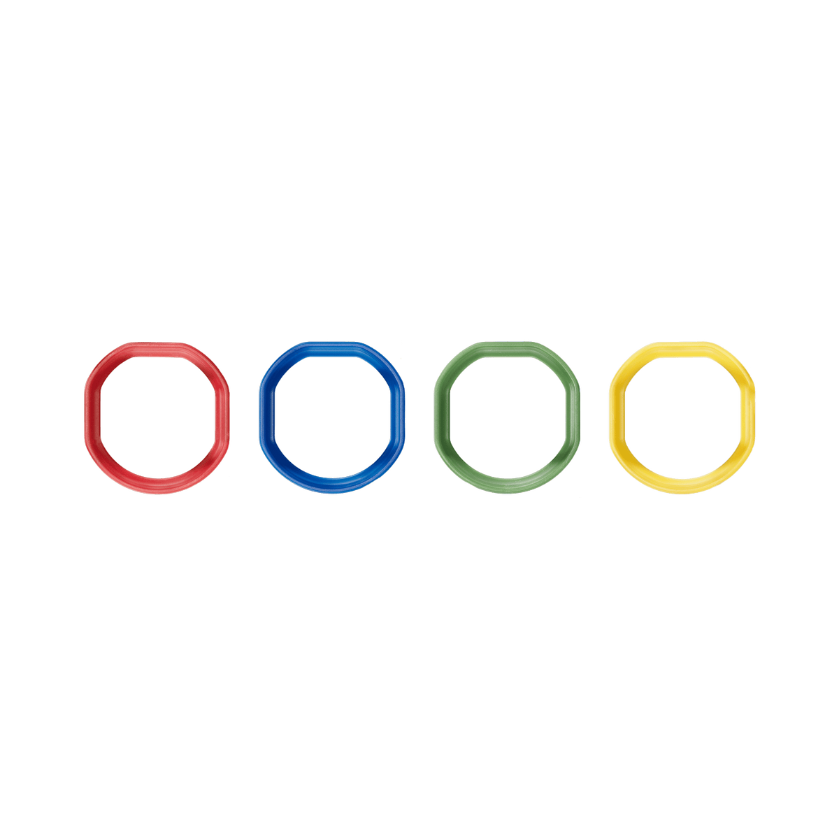 Wooden Camera Ultra Handle Color Rings Pack (6x Red, 6x Blue, 6x Green, 6x Yellow)