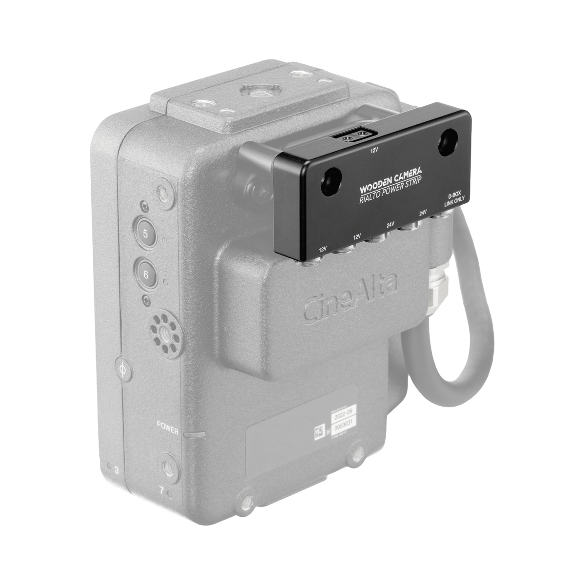 Wooden Camera D-Box® Power Strip (Sony Rialto, Rialto 2, Rialto Mini)